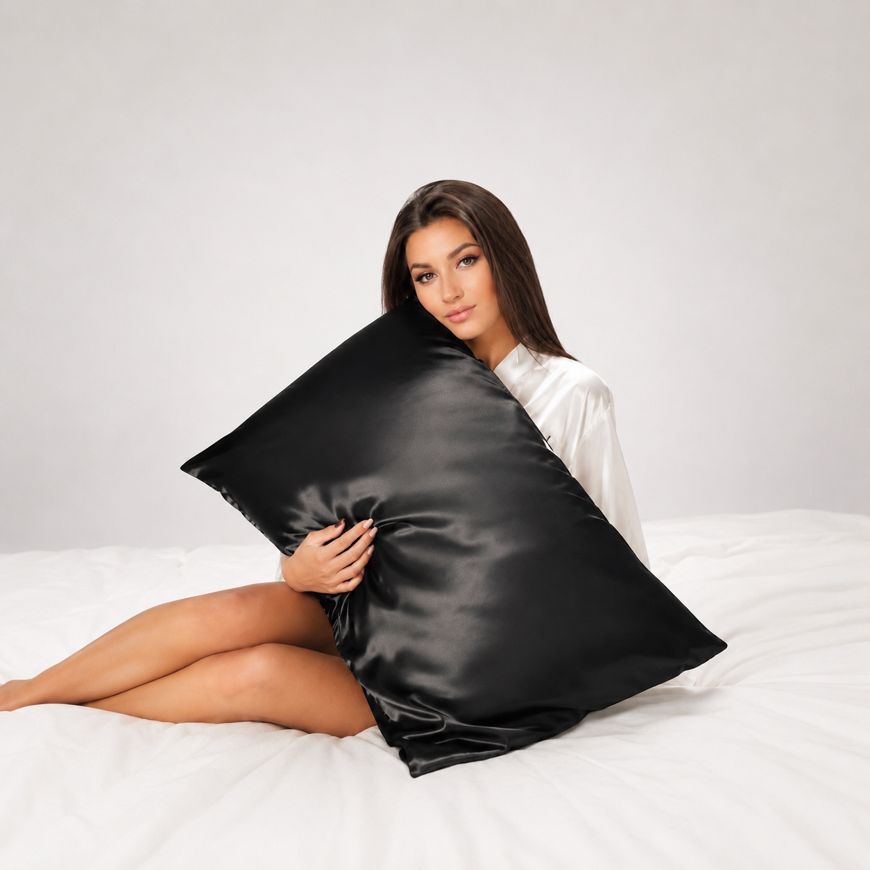 Silk Pillowcase - Black (22-Momme)