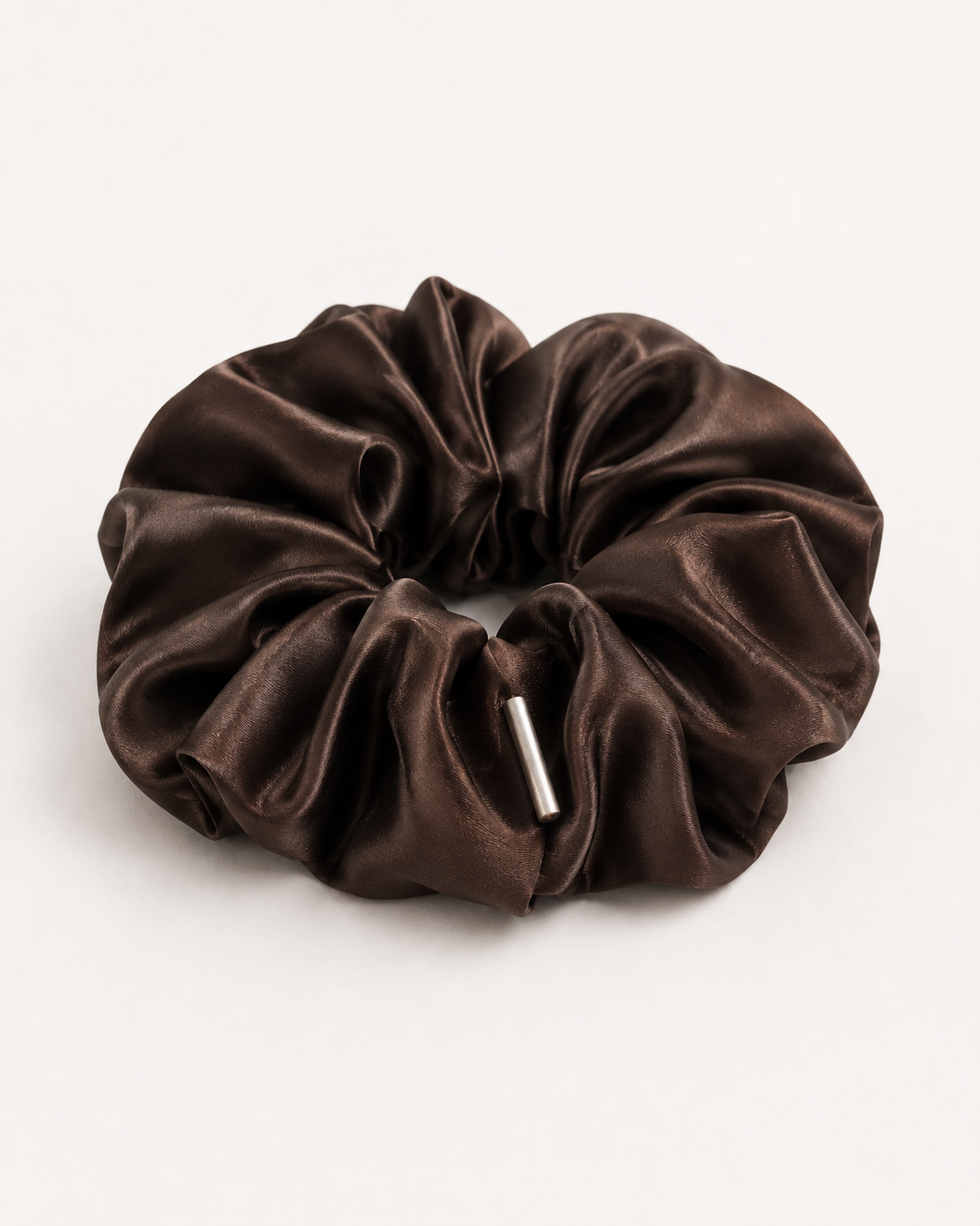 Silk Scrunchie XL - Coffee
