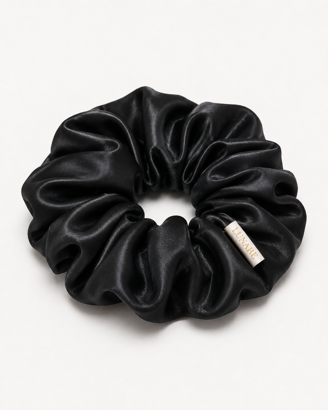 Silk Scrunchie XL - Black